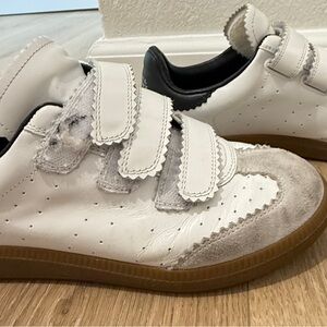 Isabel Marant White and Gray shoes